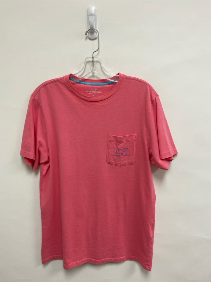 Vineyard Vines Size S Pink Blue Whale Men&
