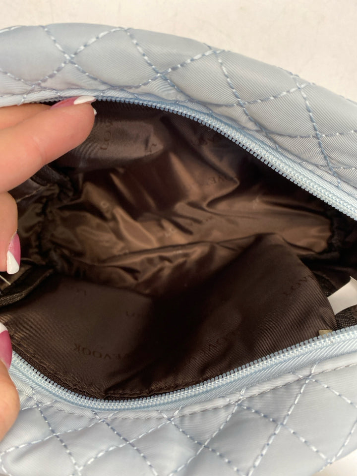 Lovevook Powder Blue Quilted Duffle Bag