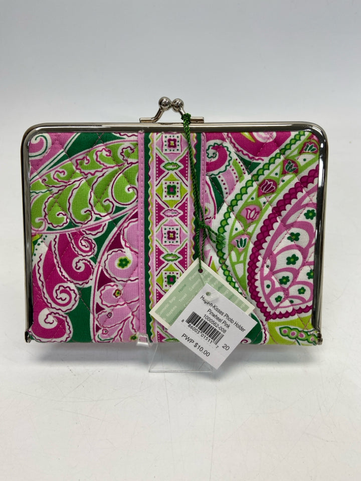 NWT Vera Bradley Pink Green Misc. Accessory