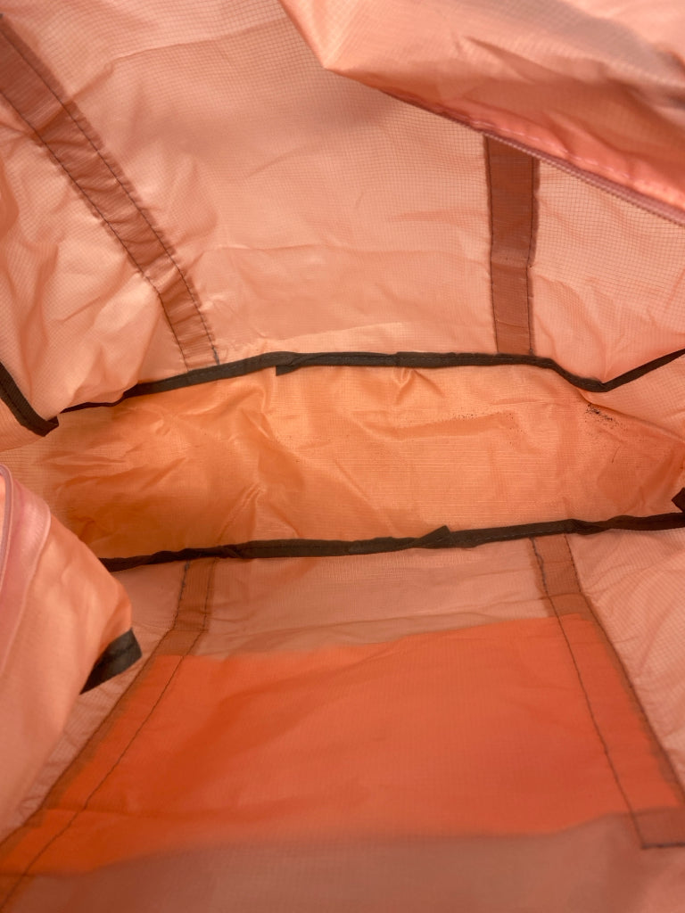 Coral Silver Duffle Bag