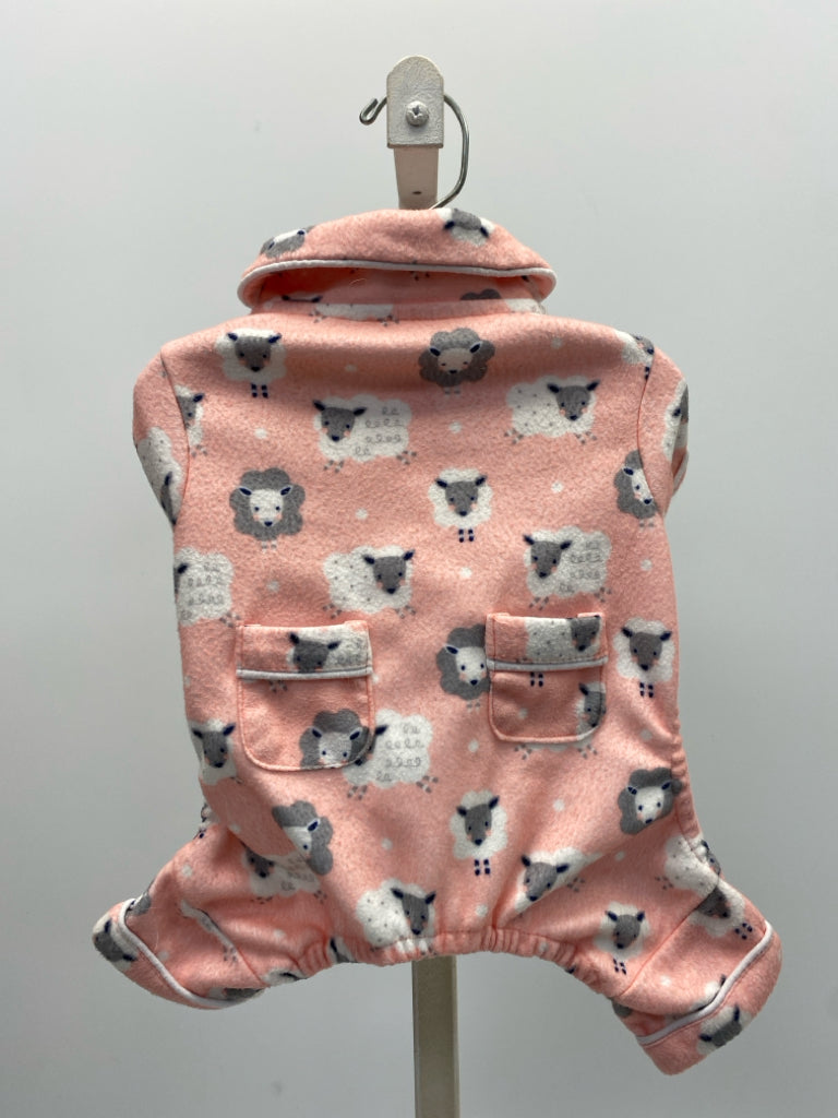 Pink Gray Pet Clothing