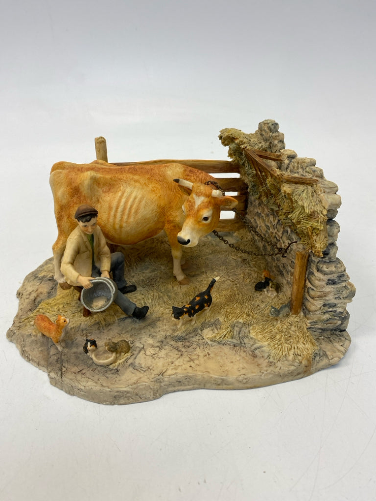 Brown Tan Figurine