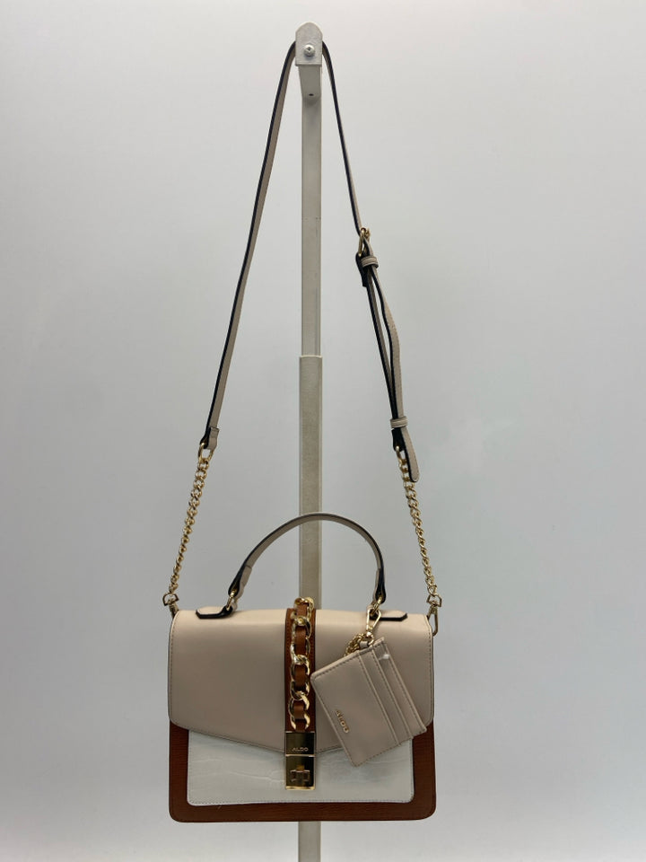 Aldo Tan/Cream Brown Handbag