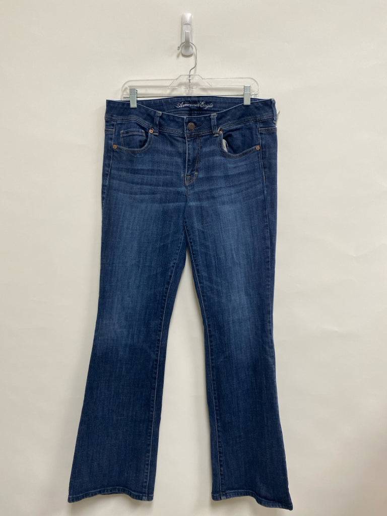 American Eagle Size 14 Blue Denim Ladies Jeans