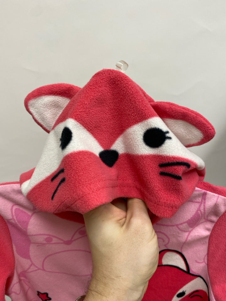 Squishmallows SIZE 7 Pink Animals Fleece Girl&
