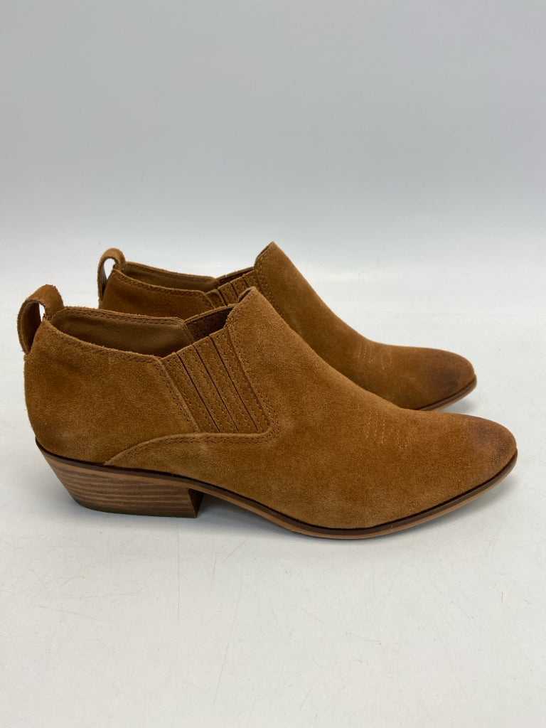 Frye &amp; Co US Shoe Size 9.5 Cognac Suede Boots