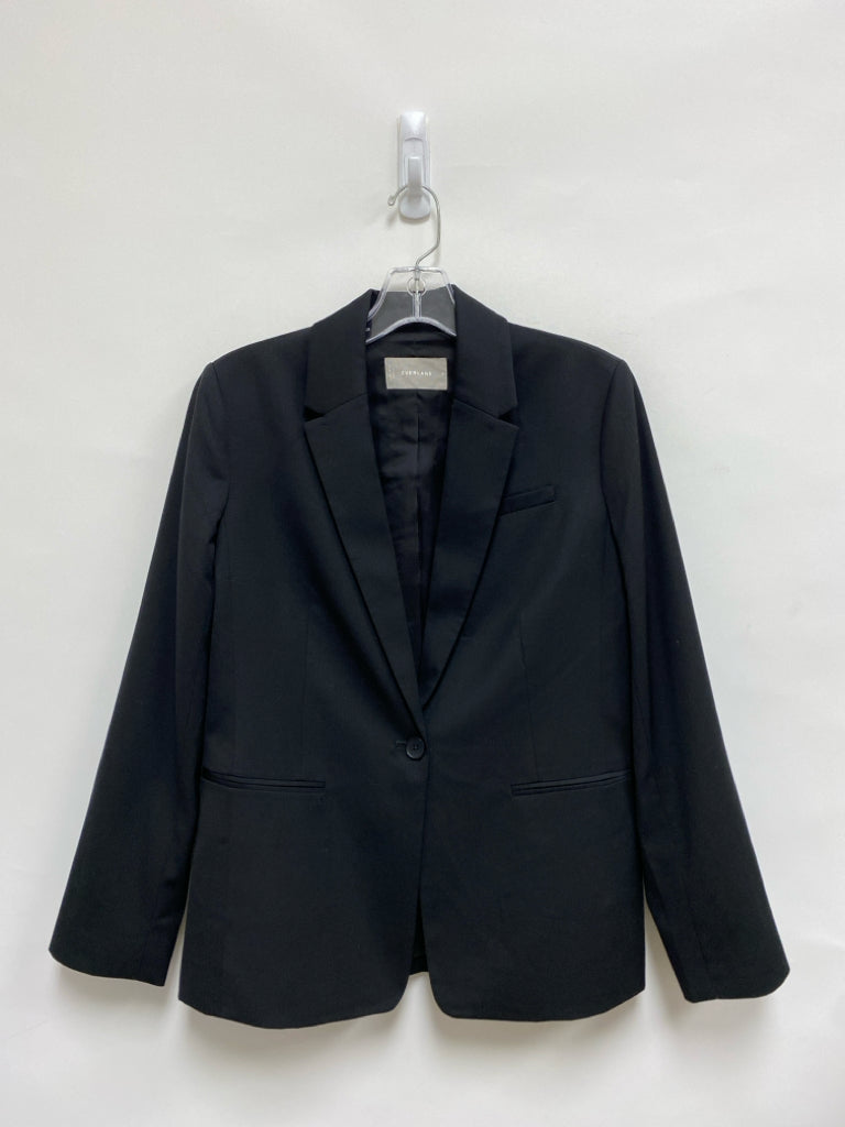 Everlane Size 8 Black Wool Ladies Jacket