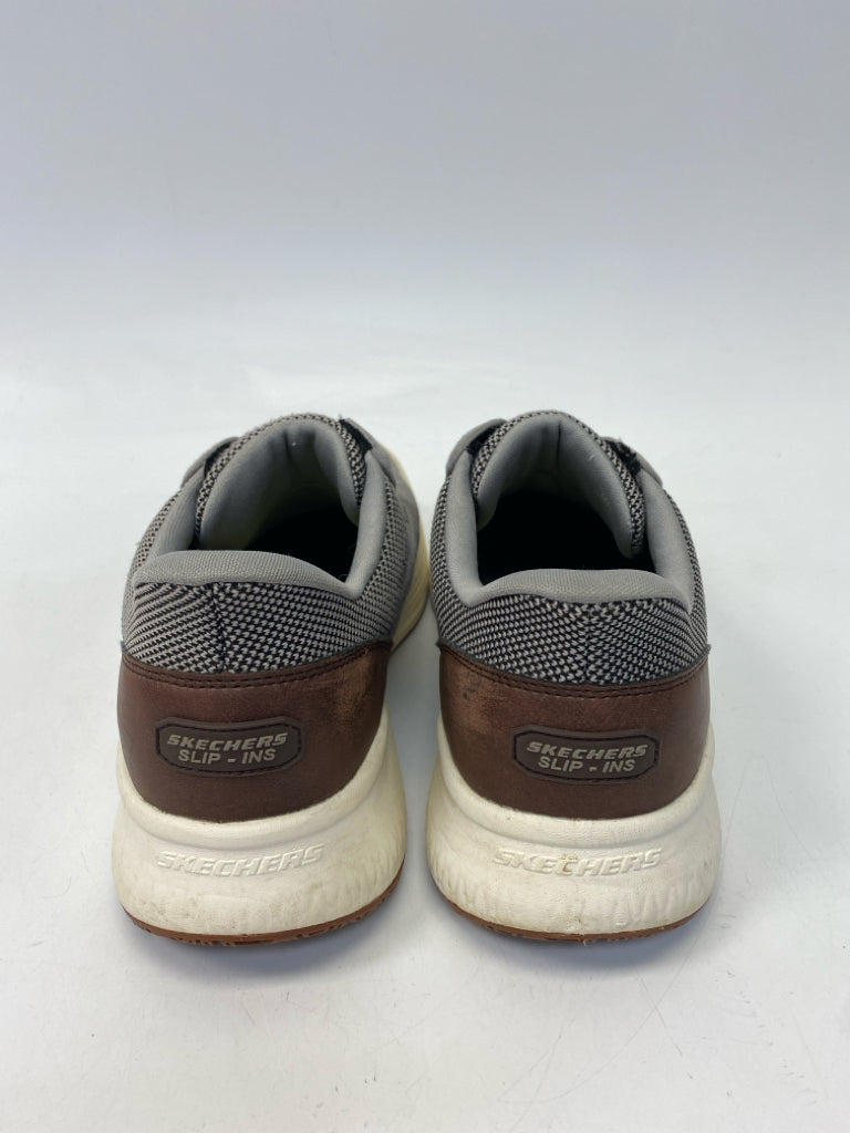 Skechers Size 10 Gray Men&