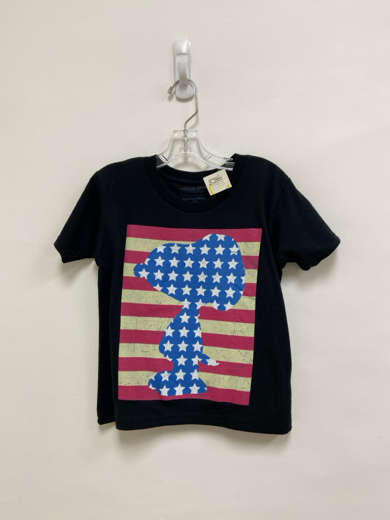 NWT SIZE 4/5 Black Red/Blue Stars/Stripes Girl&