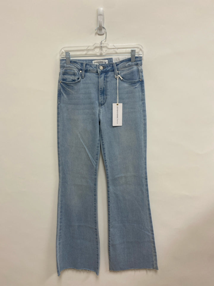 NWT JUST BLACK Size 26 Pale Denim Flared Ladies Jeans