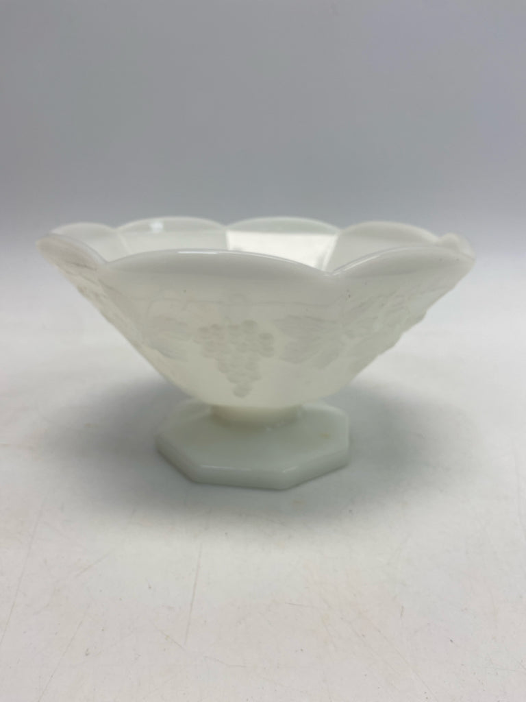 White Grapes Decorative Bowl