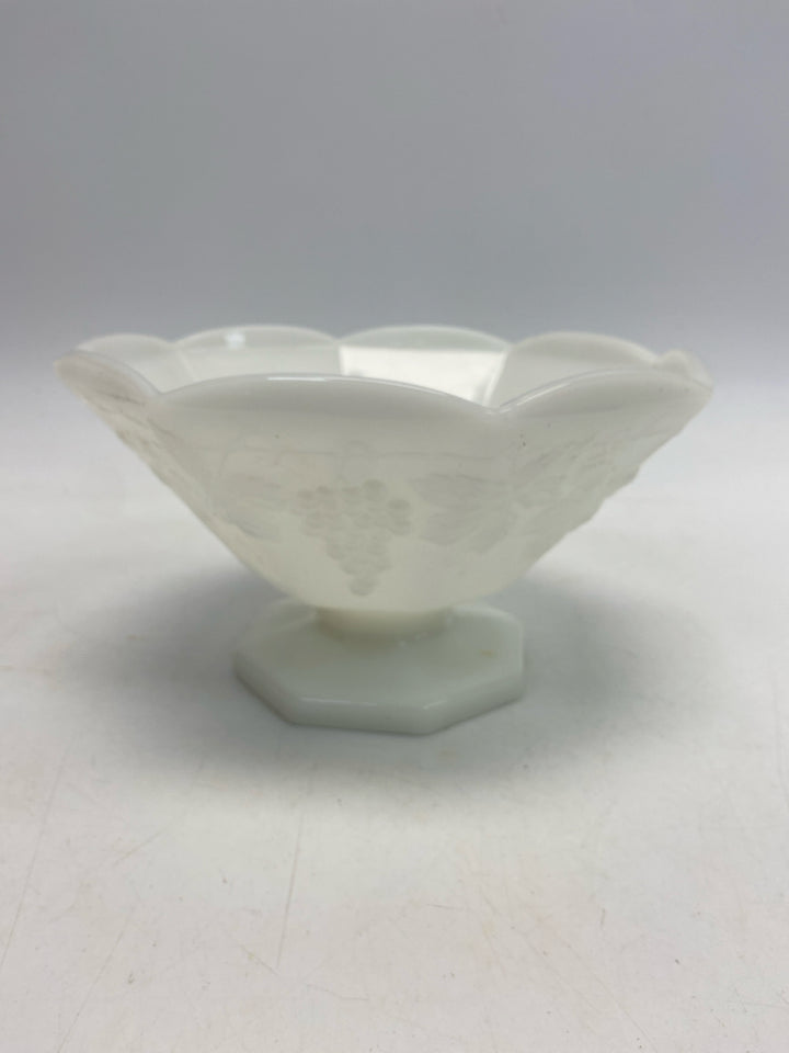 White Grapes Decorative Bowl