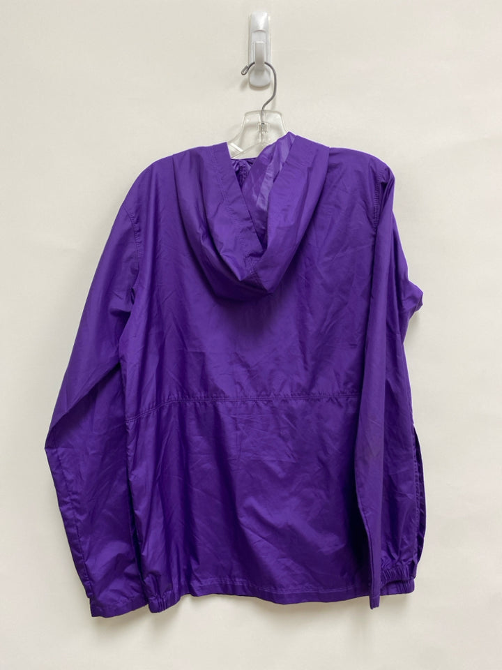 Columbia SIZE L Purple/Orange Clemson Zip Down Girl&