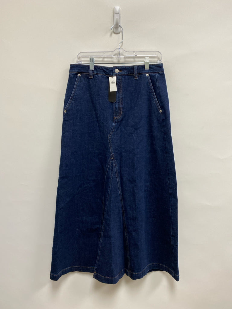NWT Banana Republic Size 6 Dark Blue Denim Ladies Skirt