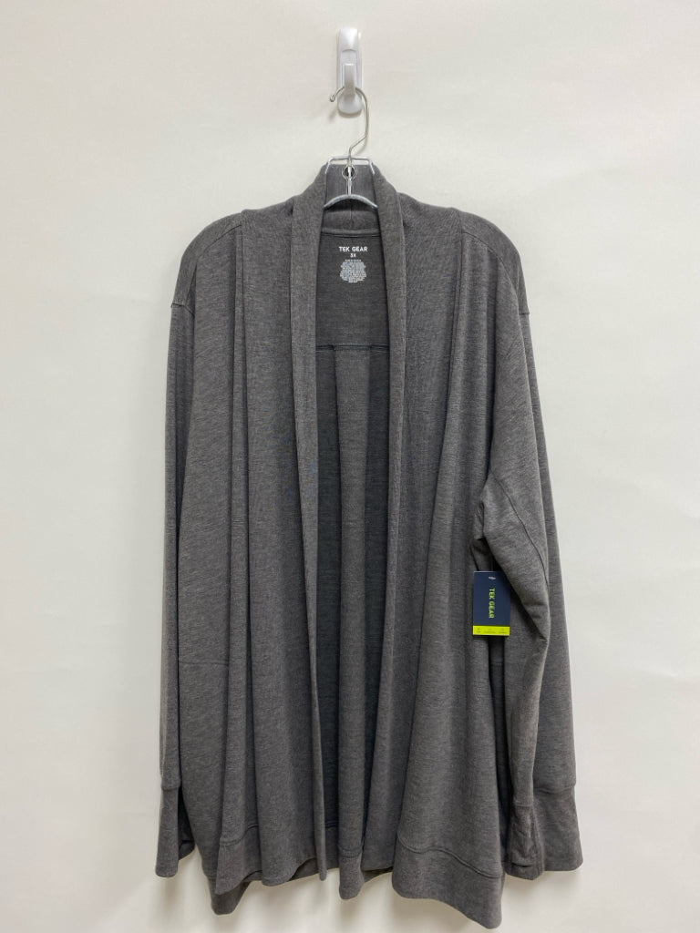 NWT Tek Gear  SIZE  3X Gray Plus Size Jacket