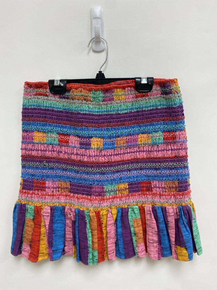 farmrio Size M Multi Color Smocking Ladies Skirt