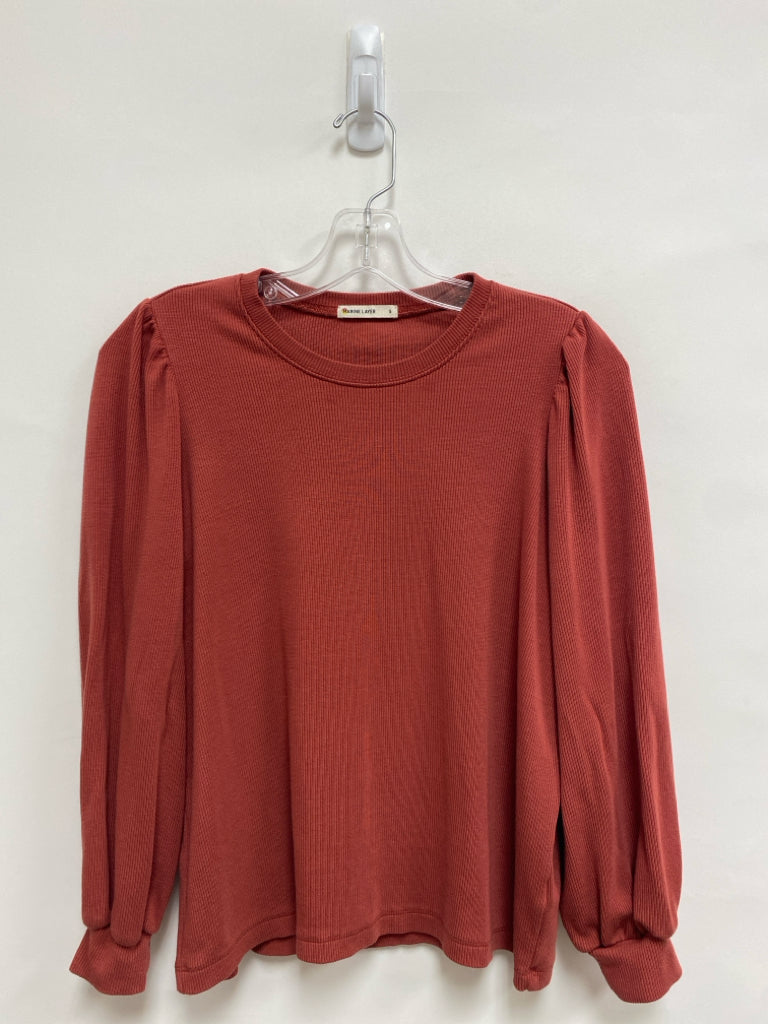 Marine Layer Size S Terra Cotta Ladies Top