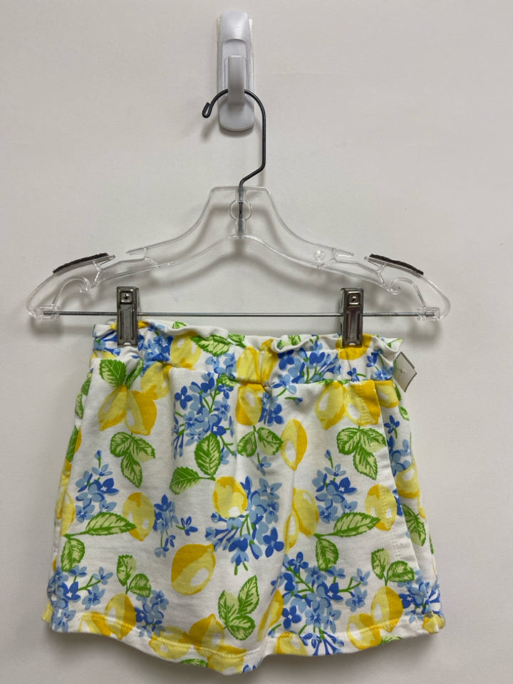 Mizrahi SIZE 5/6 White Blue/Yellow Lemons Girl&