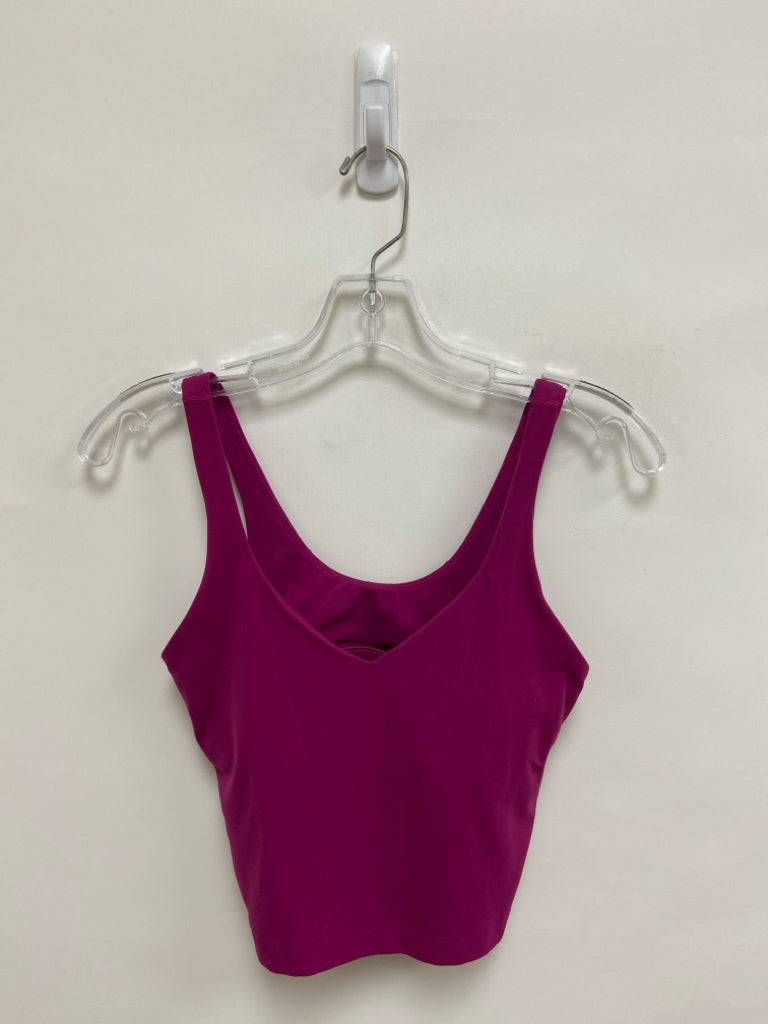 Lululemon Size 6 Purple Athletic  Bra