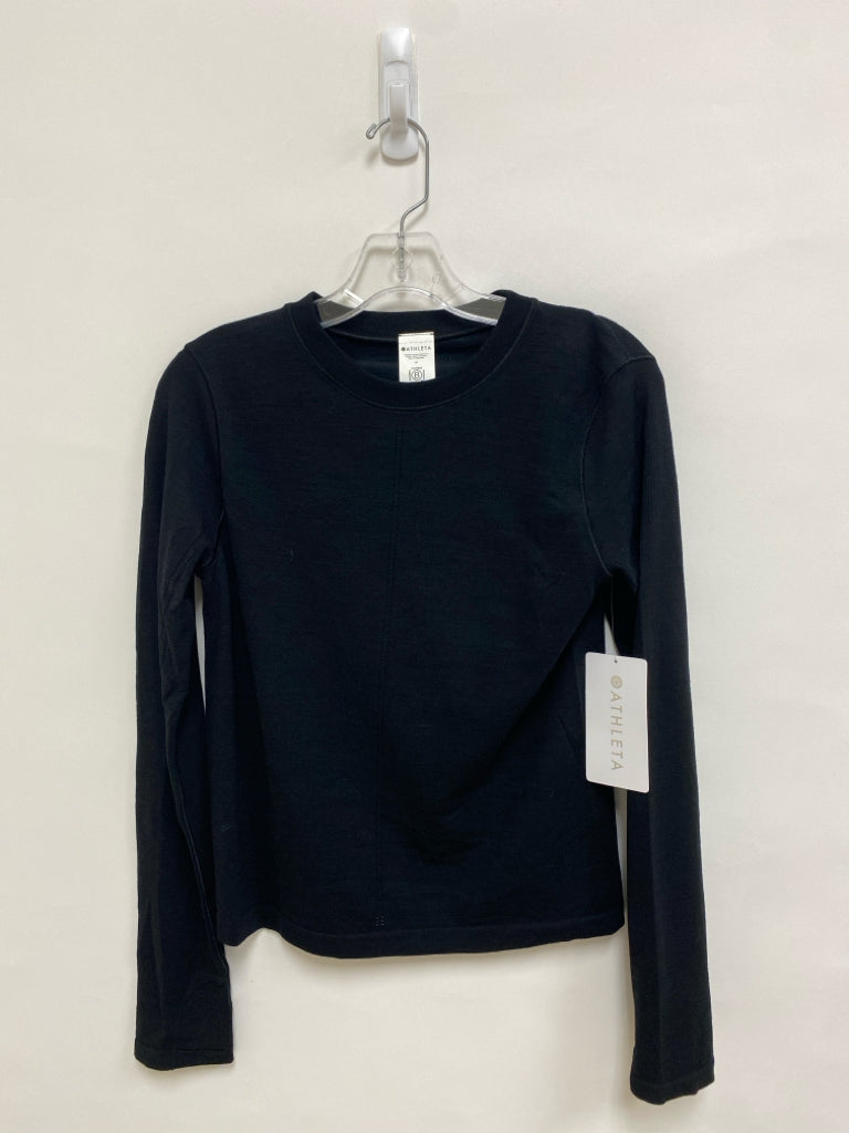 NWT Athleta Size M Black Athletic Top