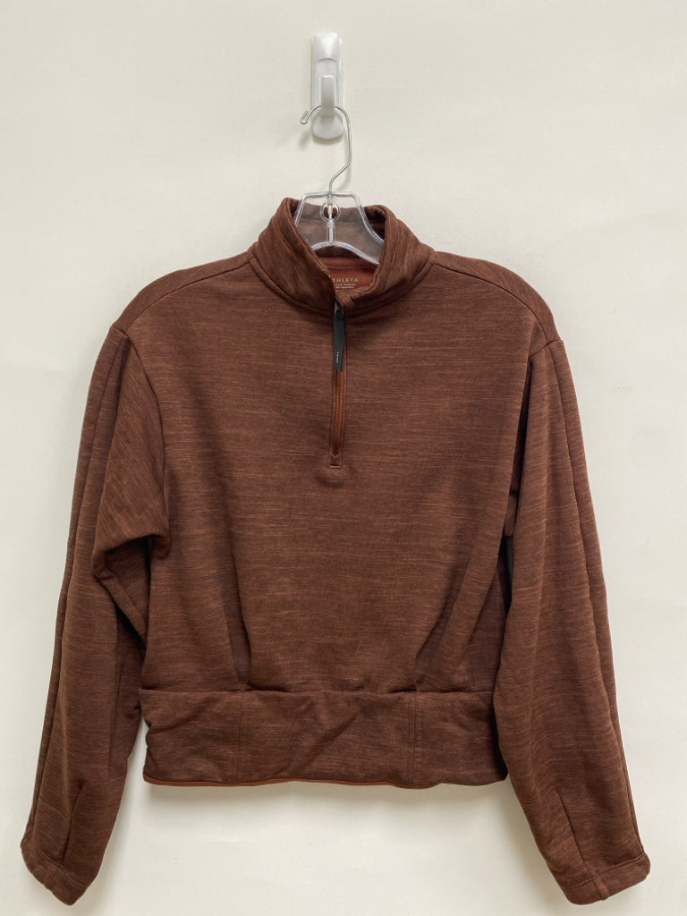 Athleta Size XXS Brown Pullover Athletic Top