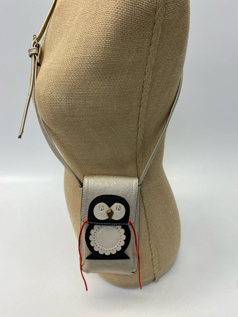 Gold Owl(s) Crossbody