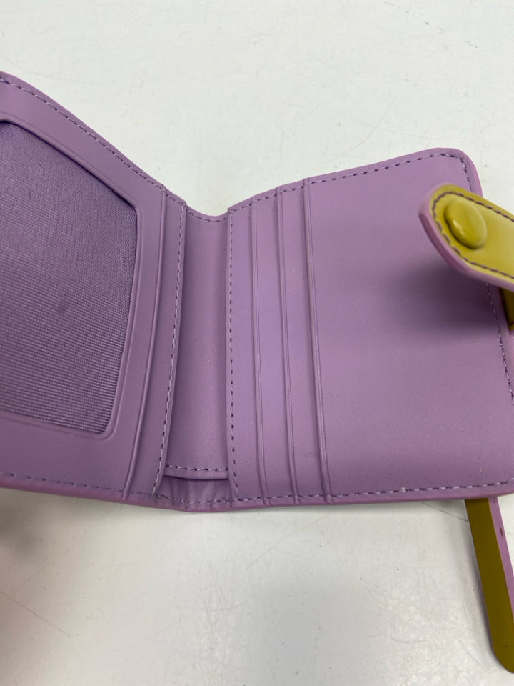 Vera Bradley Green Purple Wallet