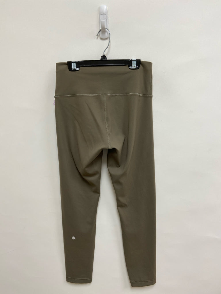 Lululemon Size 8 Olive Green Athletic Leggings