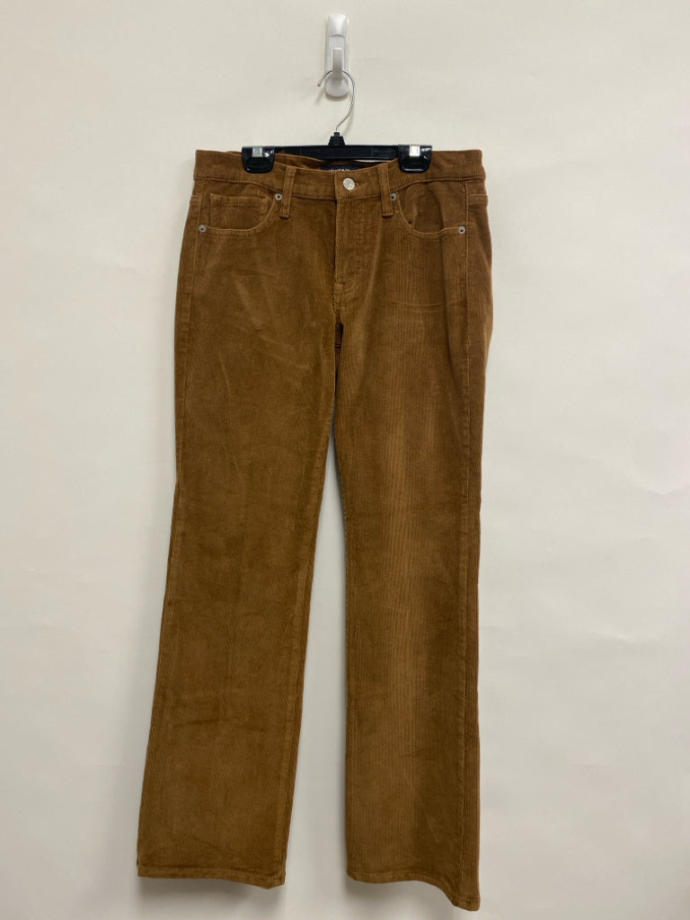 Lucky Brand Size 6 Brown Corduroy Ladies Pants