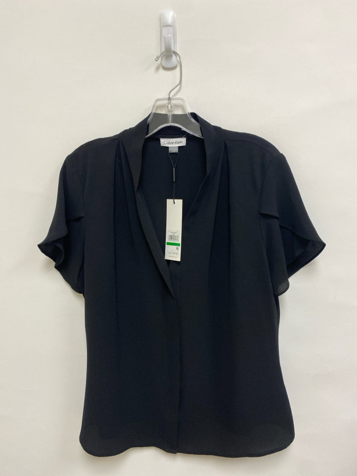 NWT Calvin Klein Size L Black Ladies Top