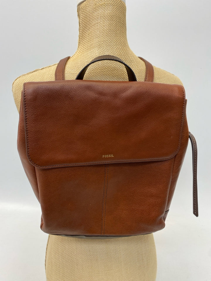 Fossil Brown Backpack