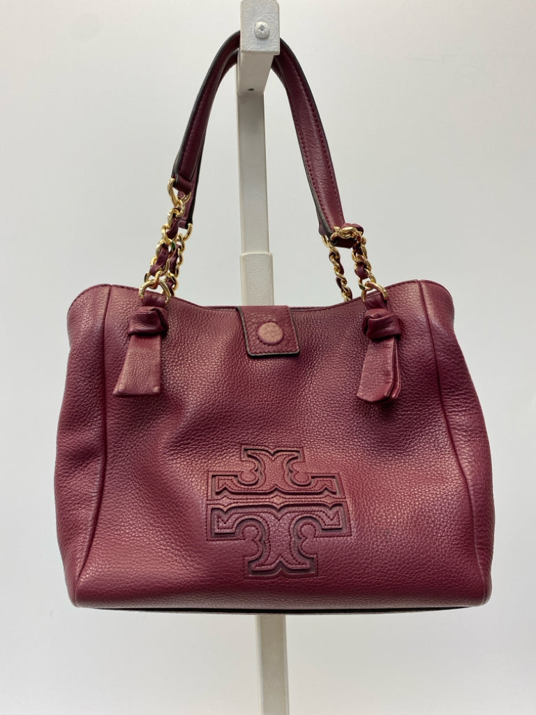 Tory Burch Burgundy Handbag