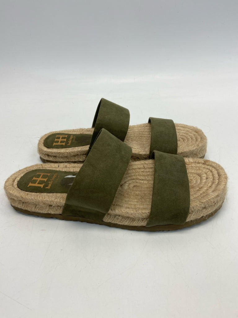 Haute Hippie  Size 8 Olive Sandals