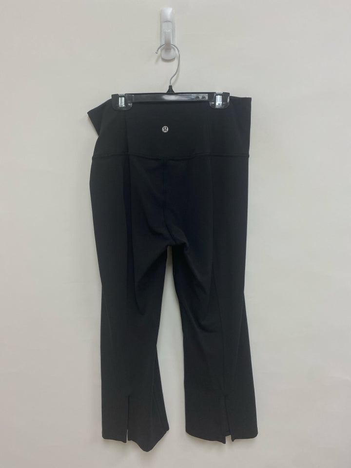 Lululemon Size 12 Black Ladies Leggings