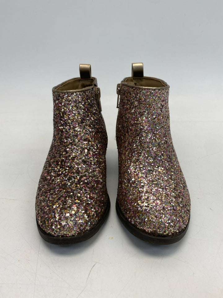 Old Navy SIZE 12 Gold Purple Glitter Girl&