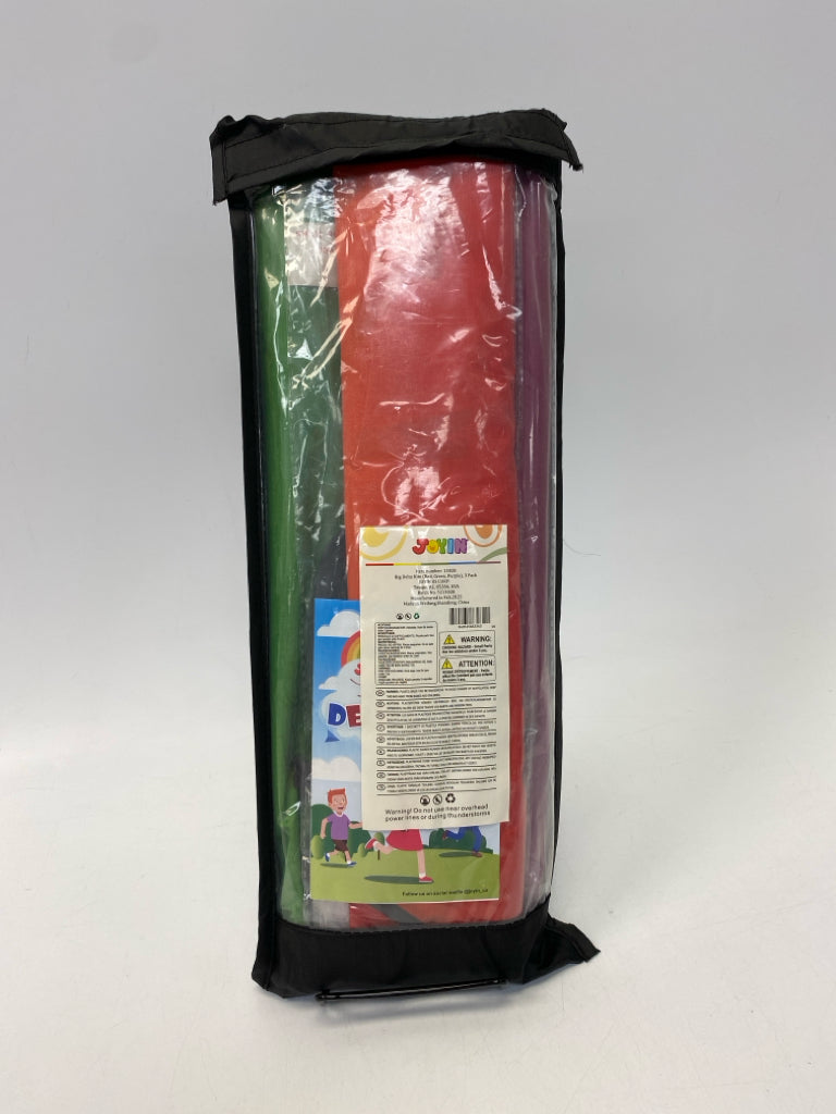 NEW SIZE Joyin 3 Pack Big Delta Kites