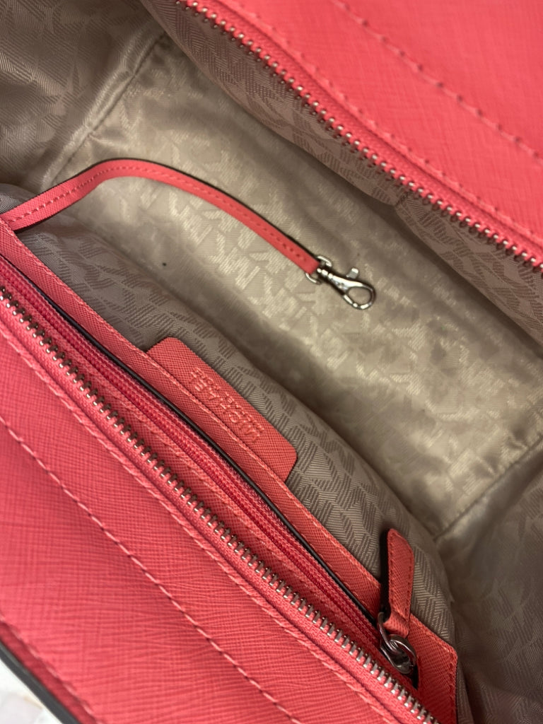 Michael Kors Coral Silver Studded Handbag