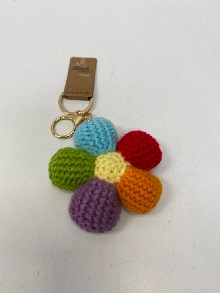 Crochet Flower Keychain