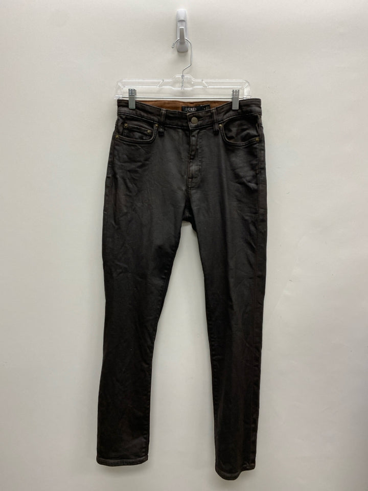 Ralph Lauren Size 6 Dark Brown Ladies Jeans