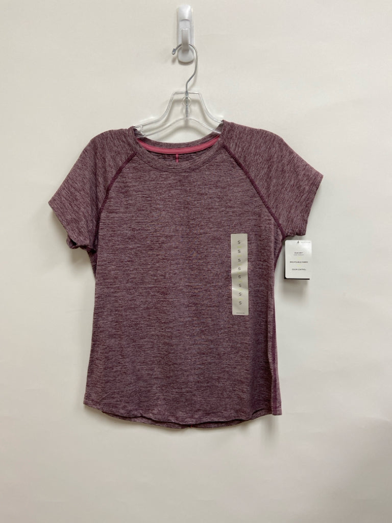 NWT Champion Size S Mauve Streaked Athletic Top