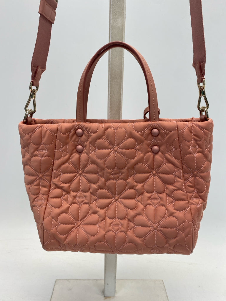 Kate Spade Pink Quilted Nylon Handbag