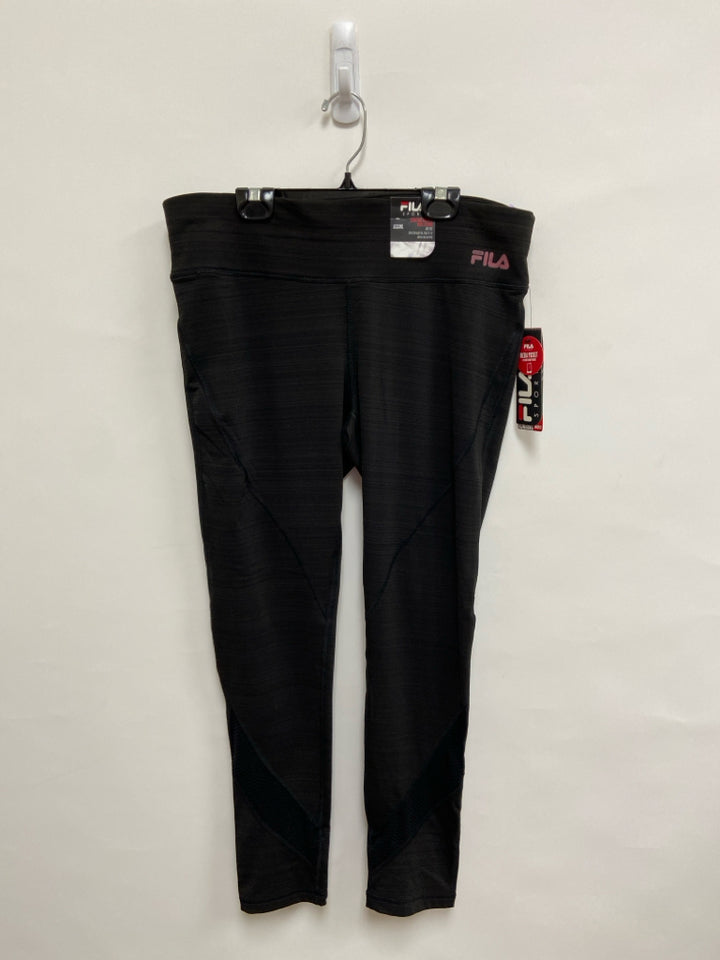 NWT Fila Size L Black Athletic Leggings