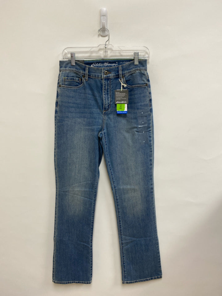 NWT Eddie Bauer Size 6 Pale Blue Ladies Jeans