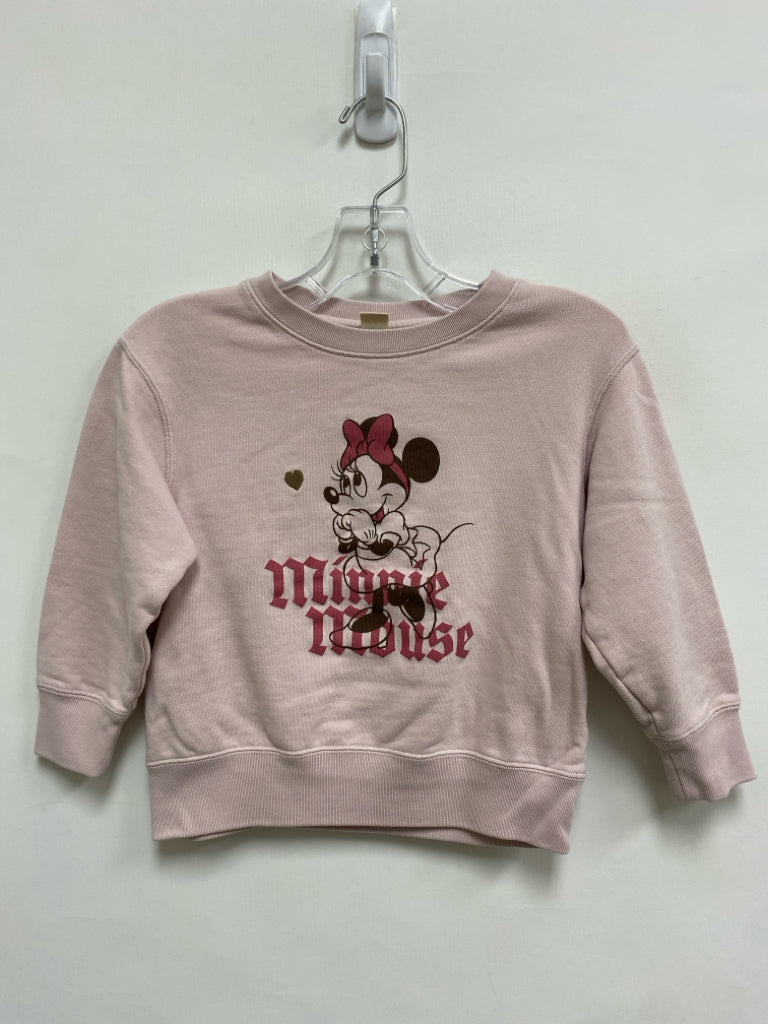 UNIQLO SIZE 3/4 Dusty Pink Brown Minnie Mouse Girl&
