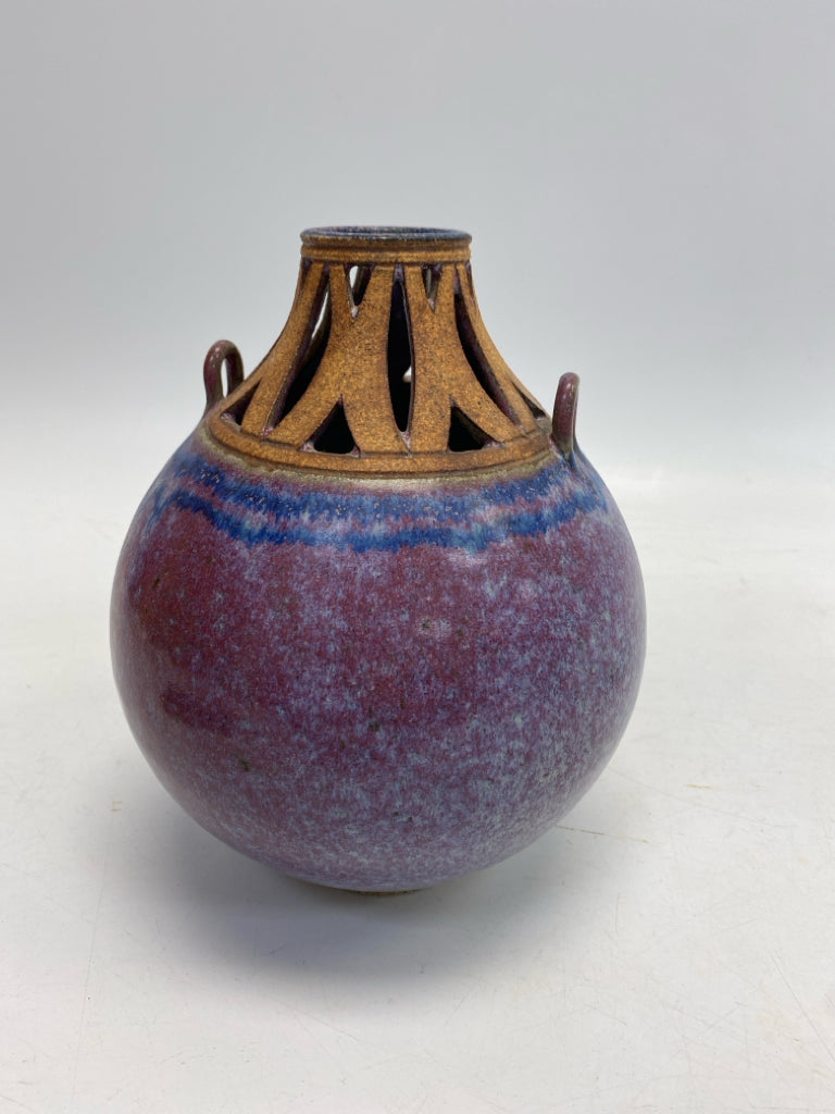 Purple Blue Vase