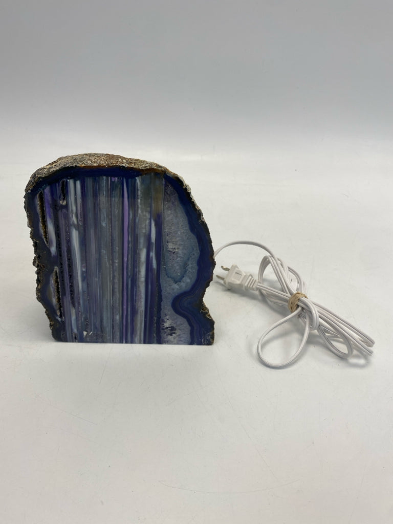 Natural Purple/Gray Rock Misc. Home Item