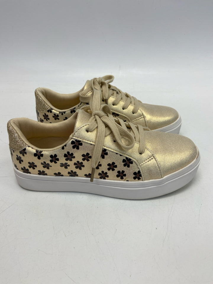 SIZE 3 Gold Black Floral Girl&