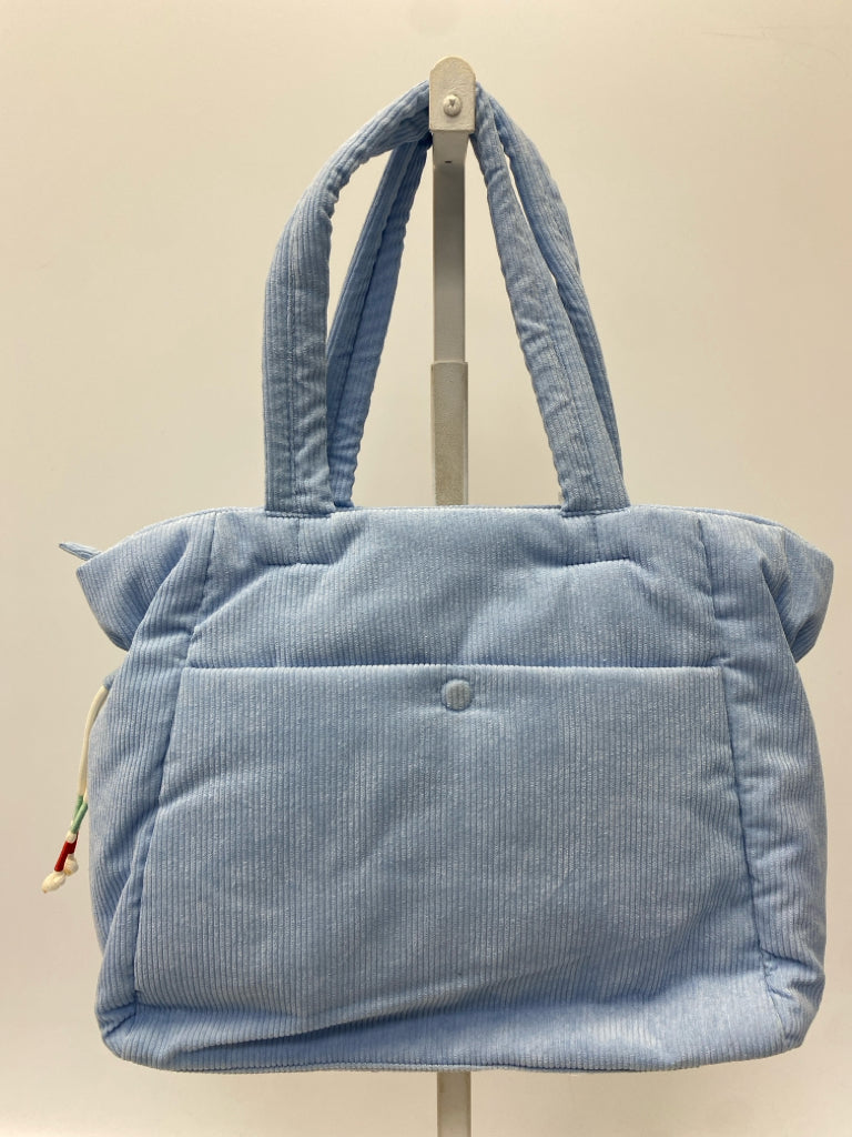 NWT Blue Corduroy Tote Bag