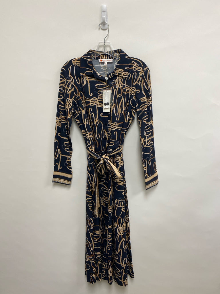 NWT Jude Connally Size M Black Tan Ladies Dress