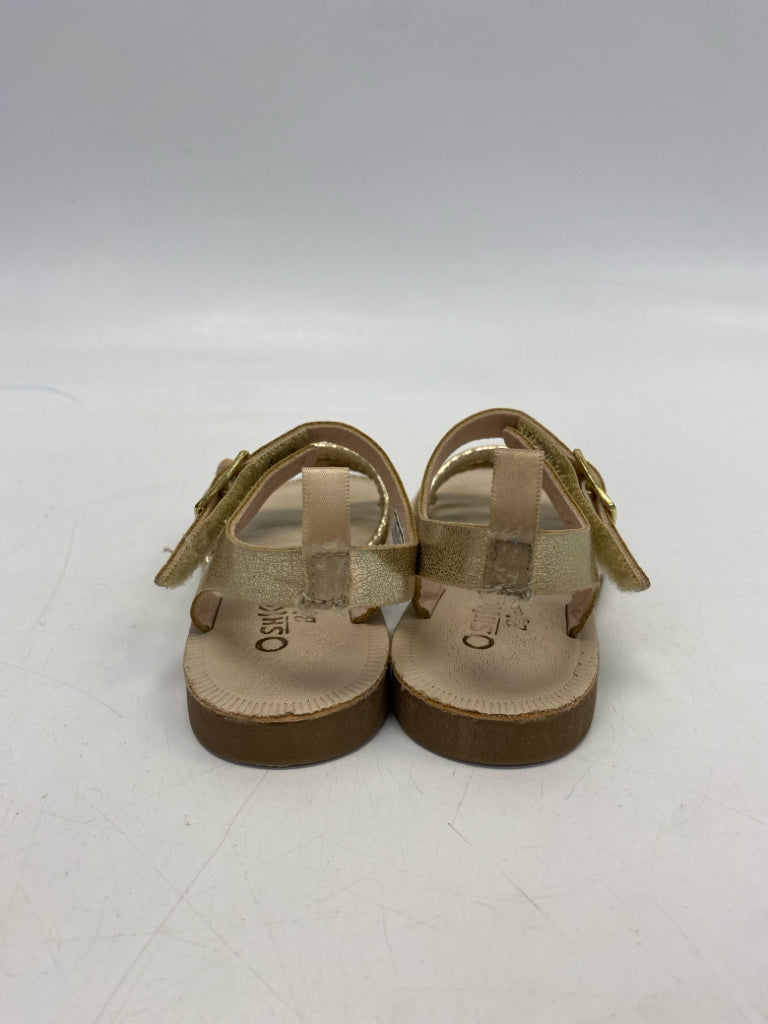 Osh Kosh SIZE 7 Gold Knotted Metallic Girl&